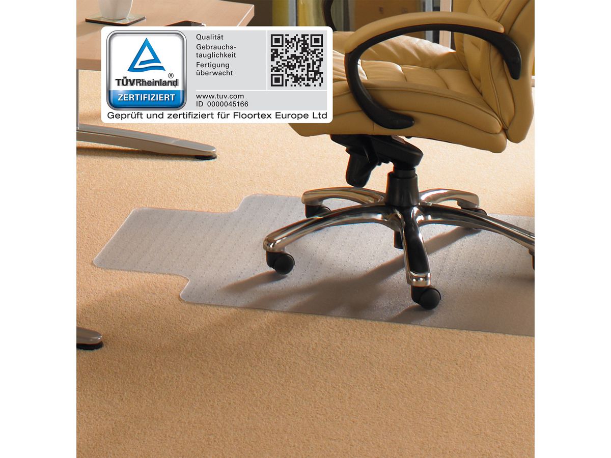 FLOORTEX Chaussée de prot. 120x90cm FC119225LV Cleartex advantagemat (5060044741012)