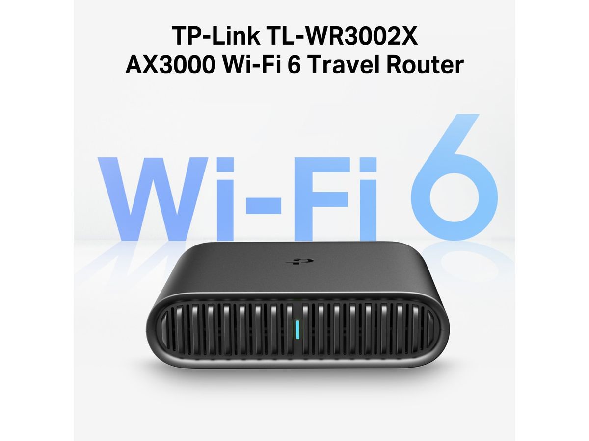 TP-LINK Pocket Travel Router WiFi 6 TL-WR3002X AX3000 (1210002600811)