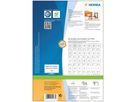 HERMA Etiketten PREMIUM 70x50.8mm 4278 weiss,perm. 1500 St./100 Bl. (4008705042789)
