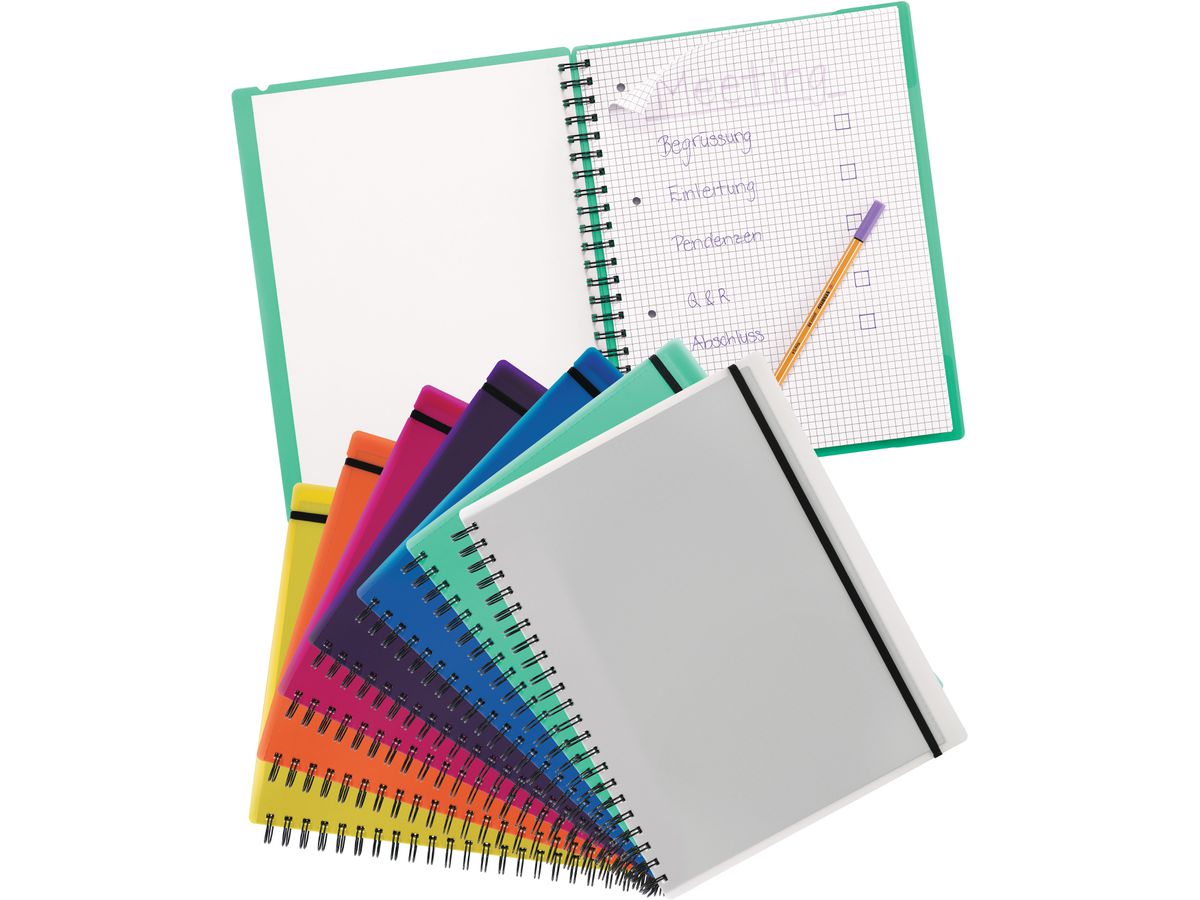 KOLMA Carnet Easy A4 06.550.05 bleu (7611967060353)