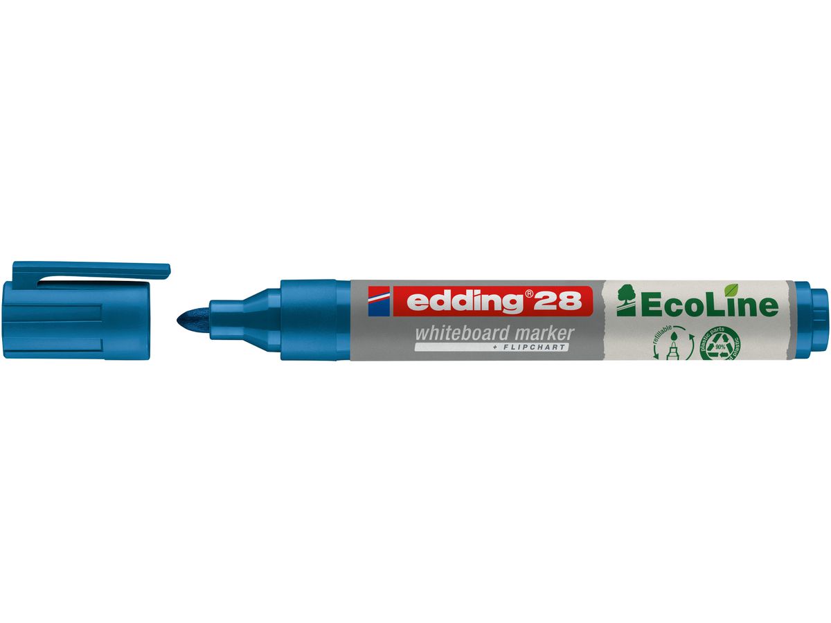 EDDING Boardmarker 28 EcoLine 1.5mm 28-3 blau (4004764918201)