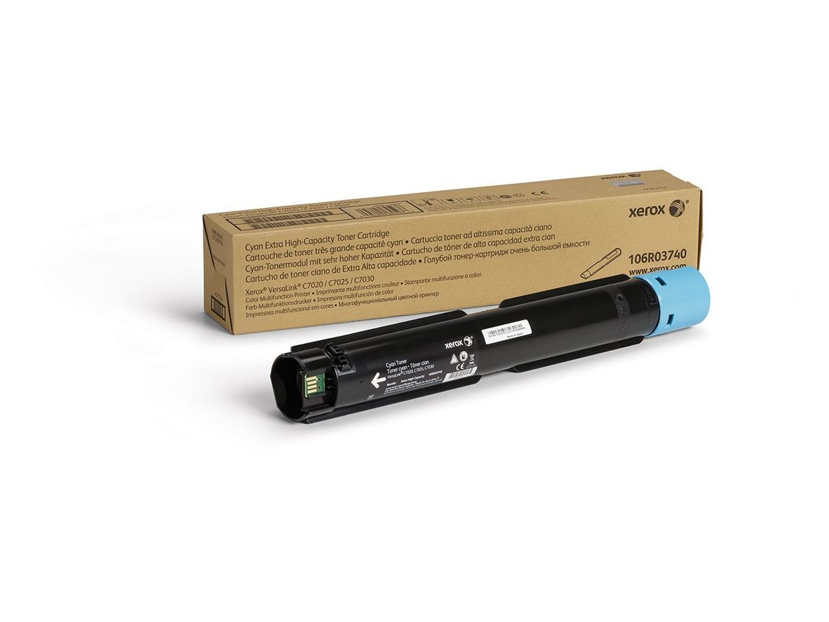 XEROX Cartouche toner EHC cyan 106R03740 VersaLink C7020 16'500 p. (0095205845976)