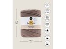 I AM CREATIVE Macrame Rope 6203.04 coffee 2mm, 500g (7640415812244)