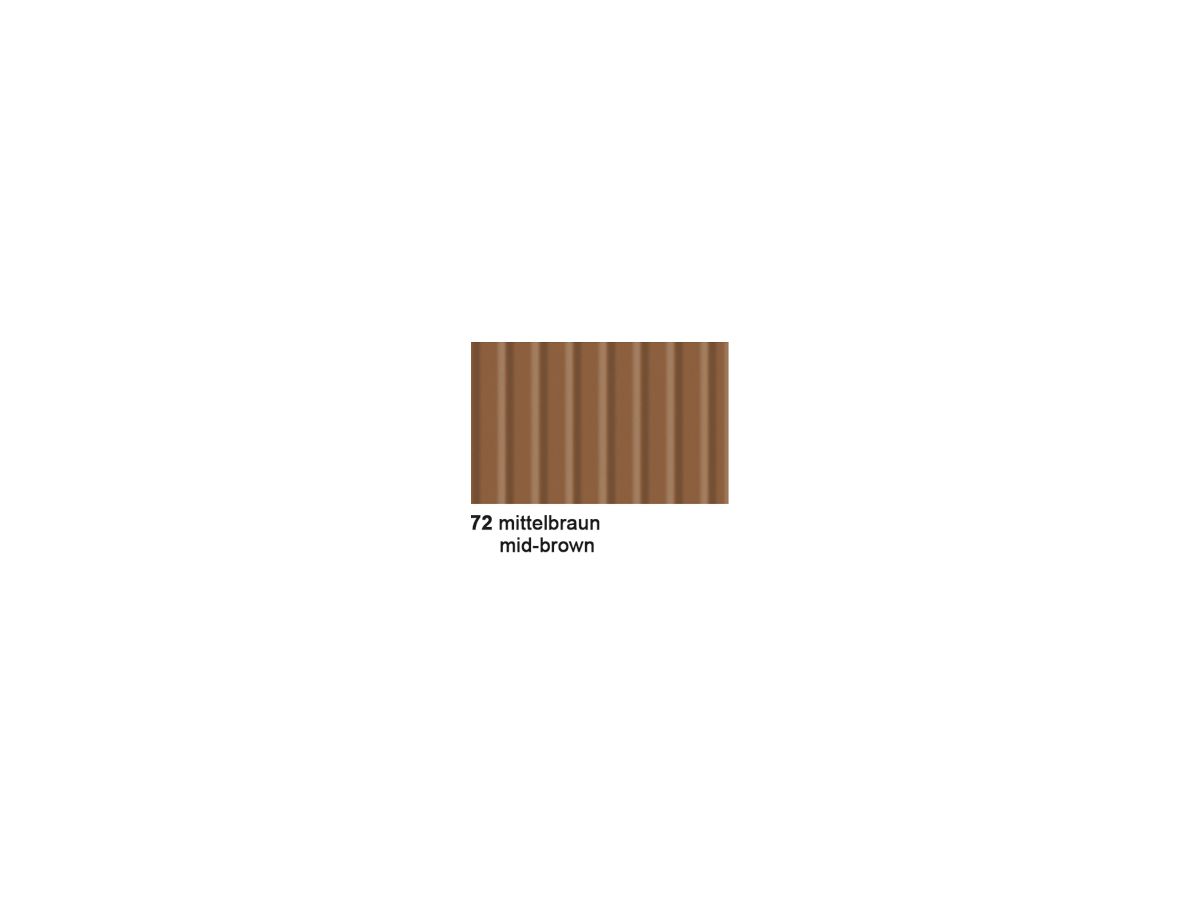 URSUS Carton ondulé 50x70cm 9202272 260g, brun moyen (4008525039853)