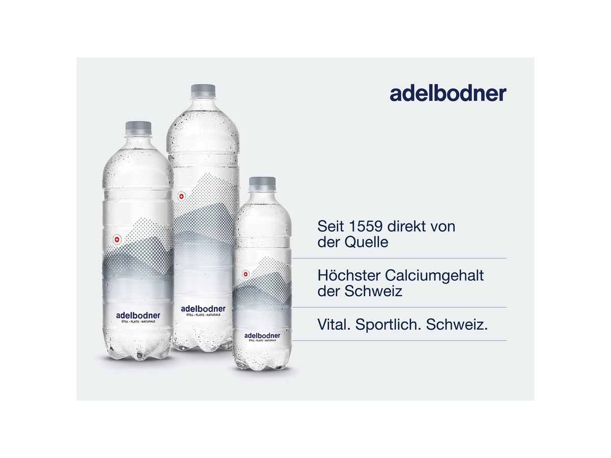 ADELBODNER senza gas 180062 50 cl, 24 pz. (7610338130244)