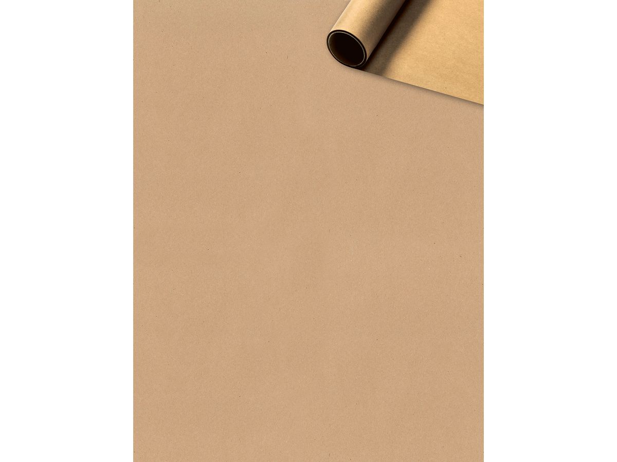 STEWO Papier-cadeau Recycling 2528646756 70x200cm brun claire (7630021189267)