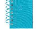 OXFORD Spiralbuch, kariert 5mm A4+ 400107010 pastellblau 80 Blatt (8412771024239)