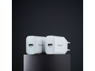 INTENSO Power Adapter W5A Charger 7800522 5W, USB-A, white double pack (4034303036301)