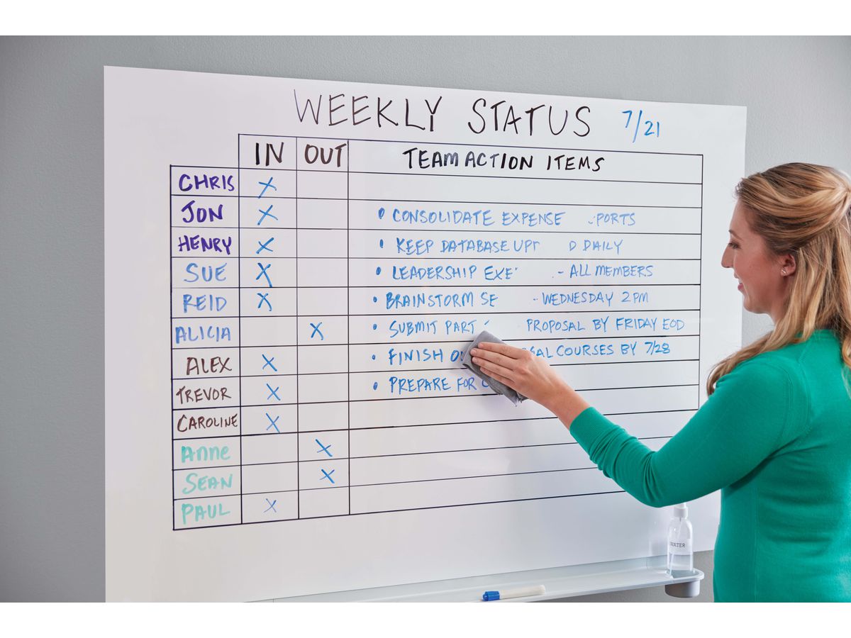 POST-IT Flex Write Surface Pellicola FWS3X2 weiss 60x90cm (0638060276624)