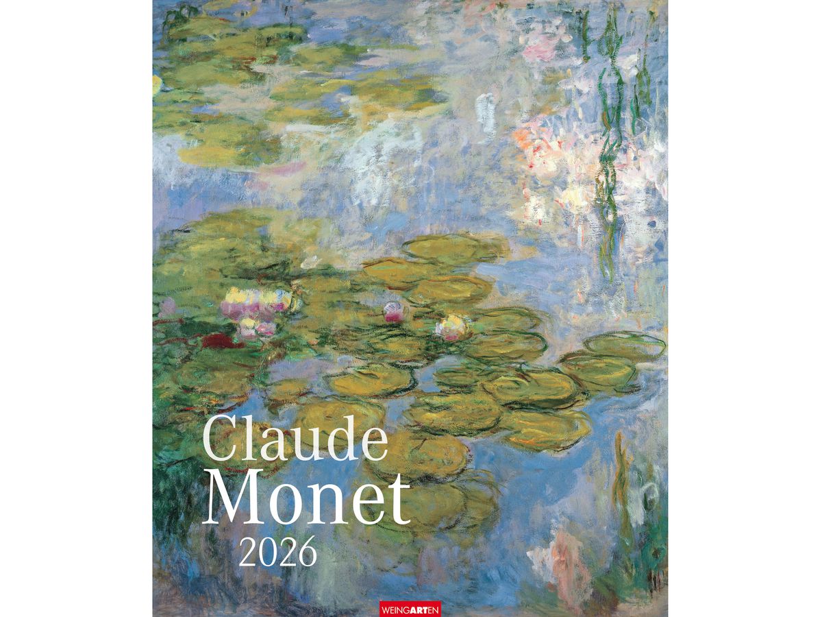WEINGARTEN Calendrier 2026 2955900+26 Claude Monet DE 46x55cm (9783839901786)