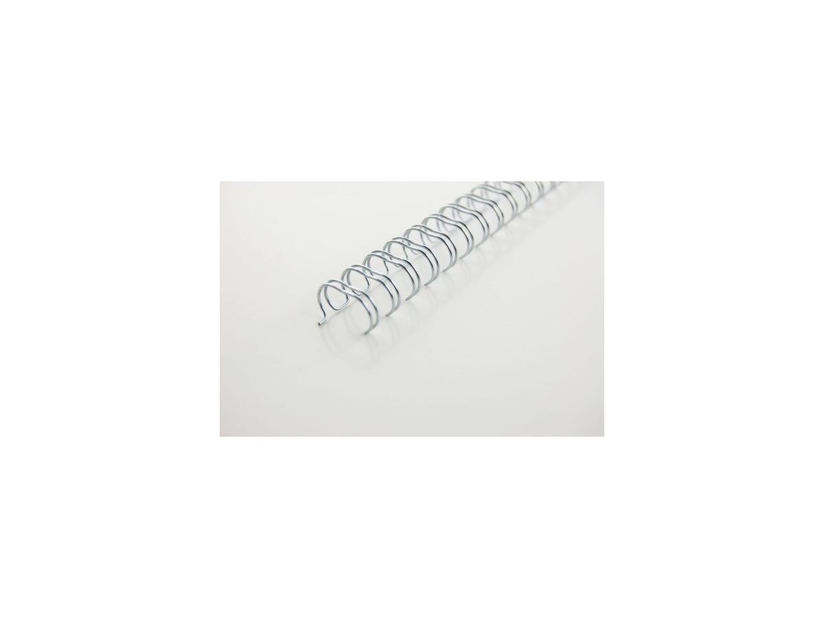 GBC Wire NR8 A4 RE810897 3:1 argent 250 pcs. (5019577192532)