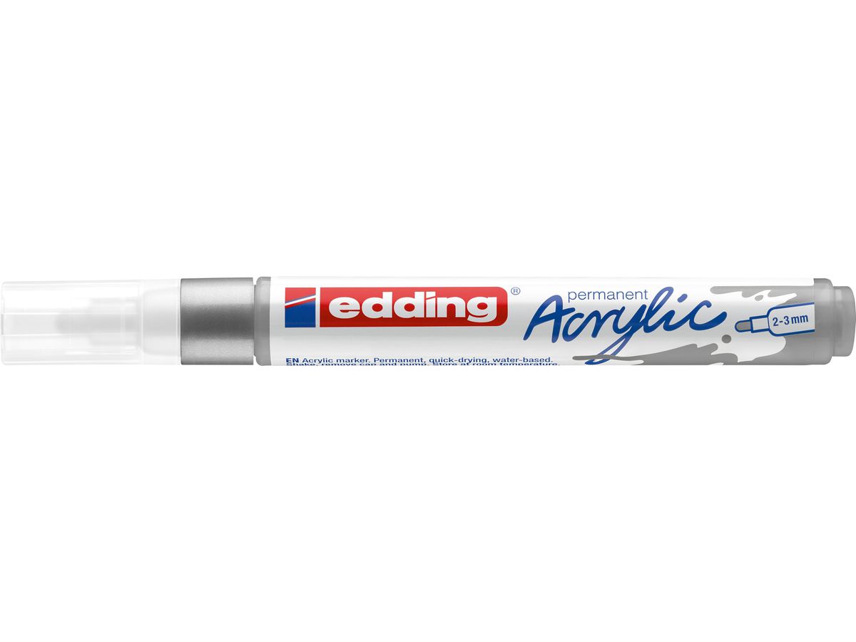 EDDING Acrylmarker 5100 2-3mm 5100-923 silver (4057305026774)