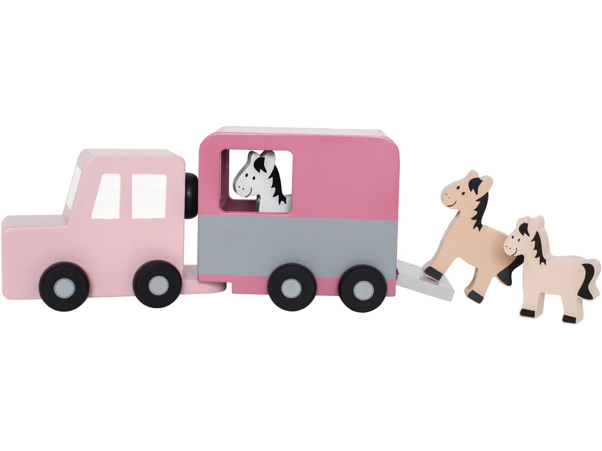 JABADABADO Horse trailer W7170 28x9x12cm (7332599071707)