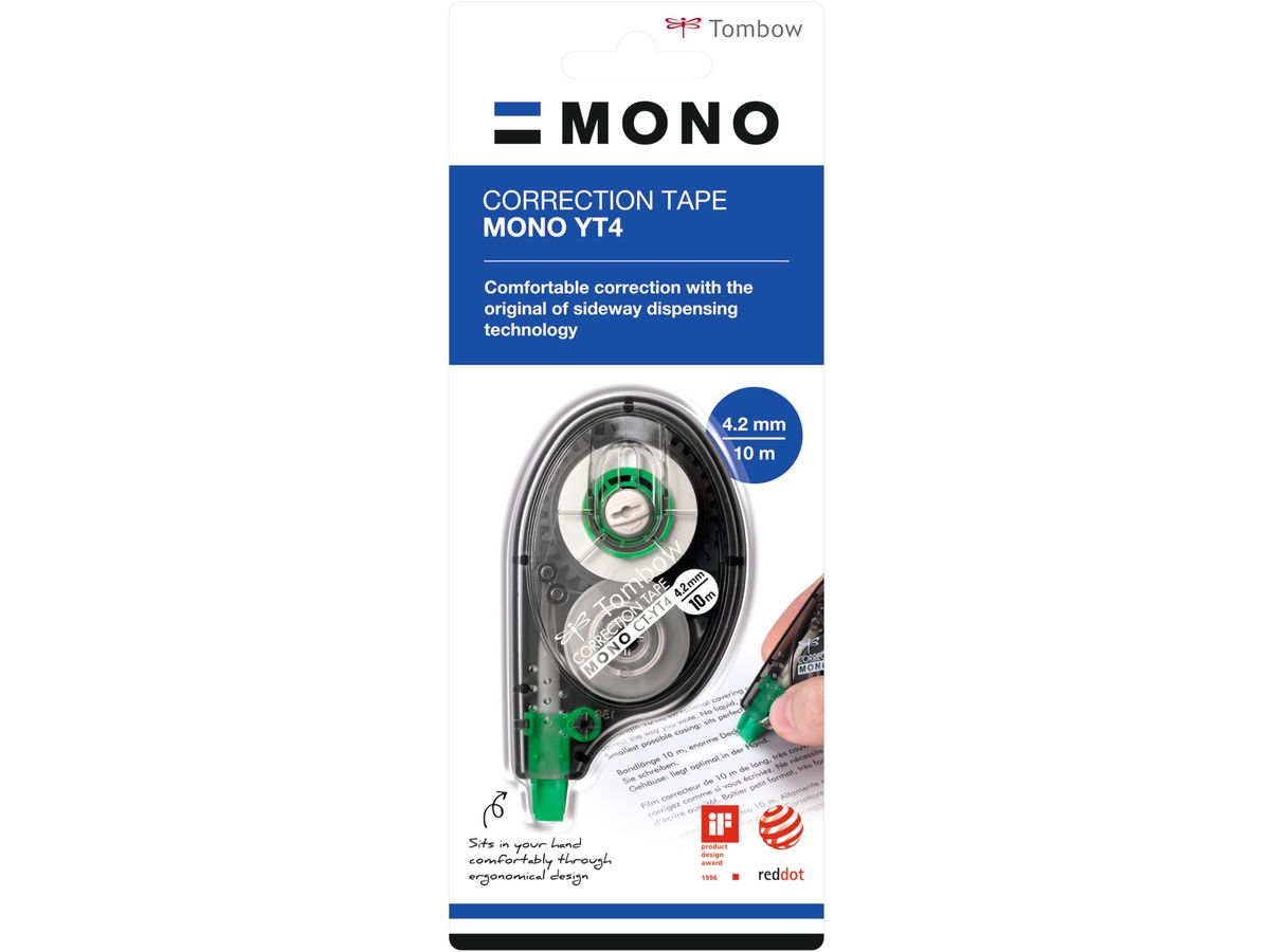 TOMBOW Korrekturroller 4.2mmx10m CT-YT4 Mono (4901991585100)