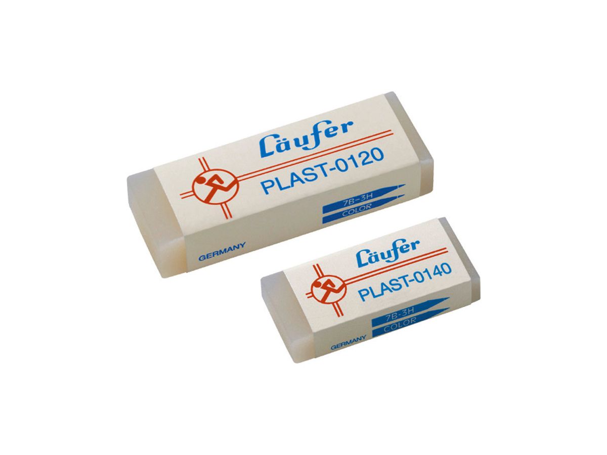 LÄUFER Gomma cance. Plast 65x21x12mm 01200 con cartone (4006677001209)