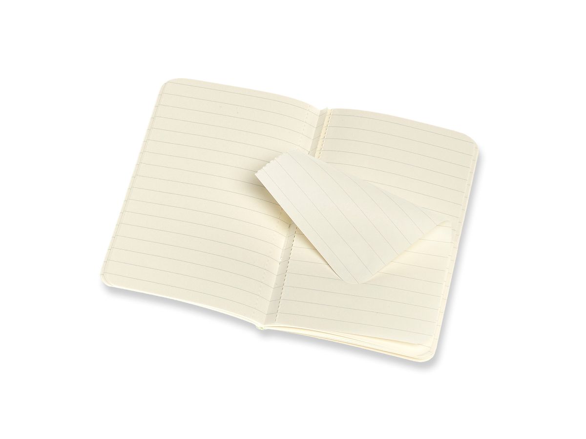 MOLESKINE Notizheft 2x 10.5x6.5cm 620480 liniert, korall/marine, 56 S. (8058647620480)