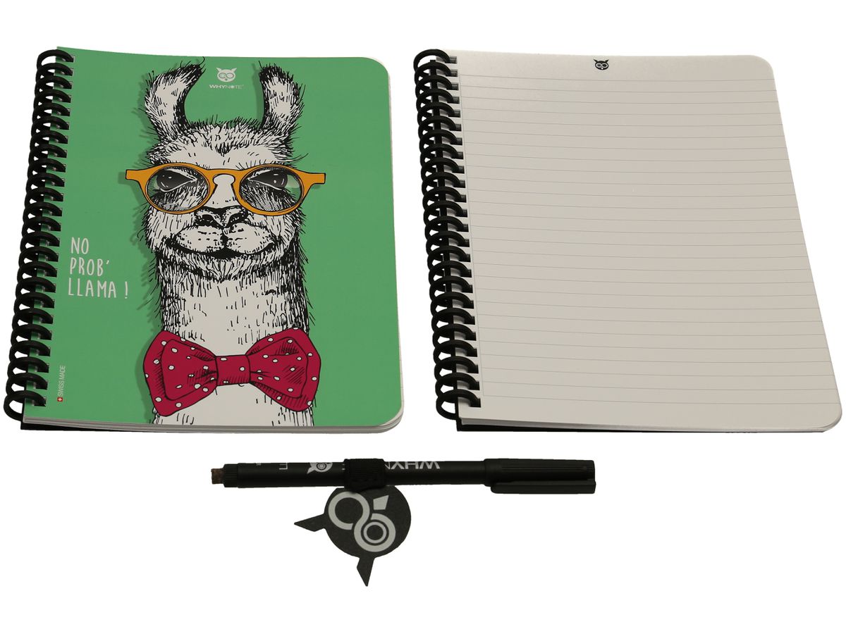 WHYNOTE Carnet A5 WNBOK024 kit de démarrage, lama (7640167323098)