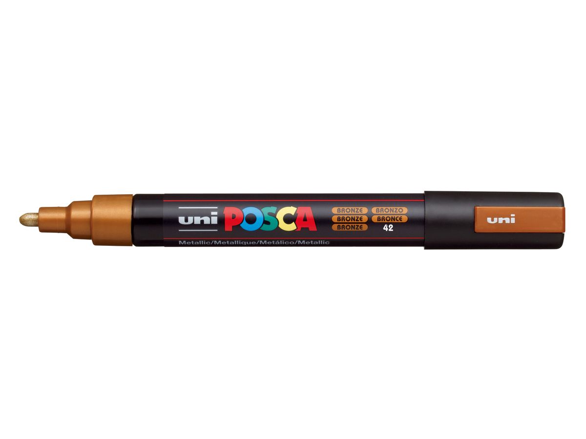 POSCA Marker 1.8-2.5mm PC-5M BRONZE bronze, Rundspitze (4902778113547)