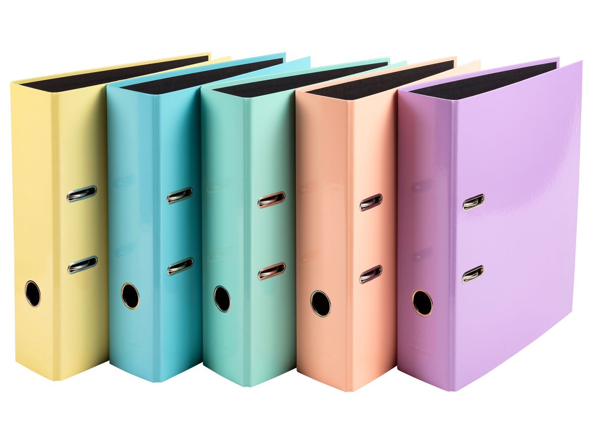 EXACOMPTA Raccoglitore Aquarel 8cm 53560E ass. A4 (3130630535607)