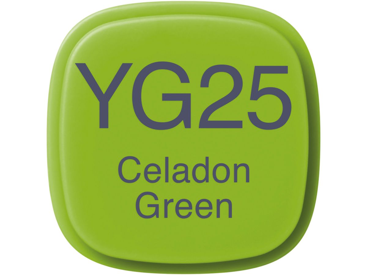 COPIC Marker Classic 20075201 YG25 - Celadon Green (4511338001950)