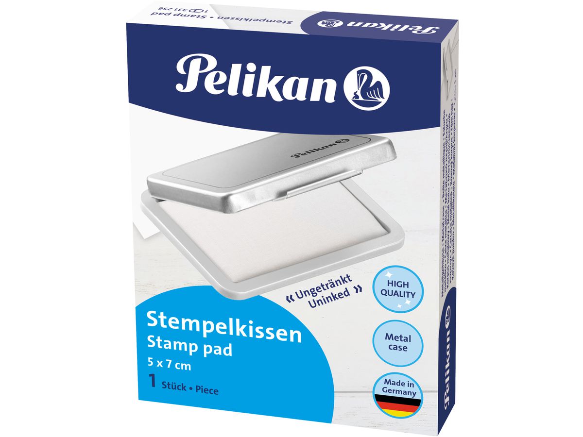 PELIKAN Tampon encreur métal 331256 No.3, sans encre 7x5cm (4012700331250)
