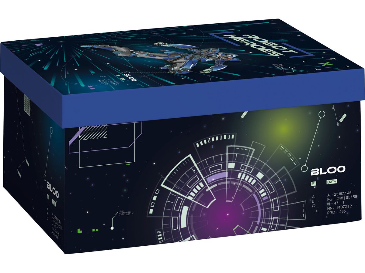 STEWO Coffret cadeau Robot 2551517797 bleu 16.5x24x12cm (7630050886151)