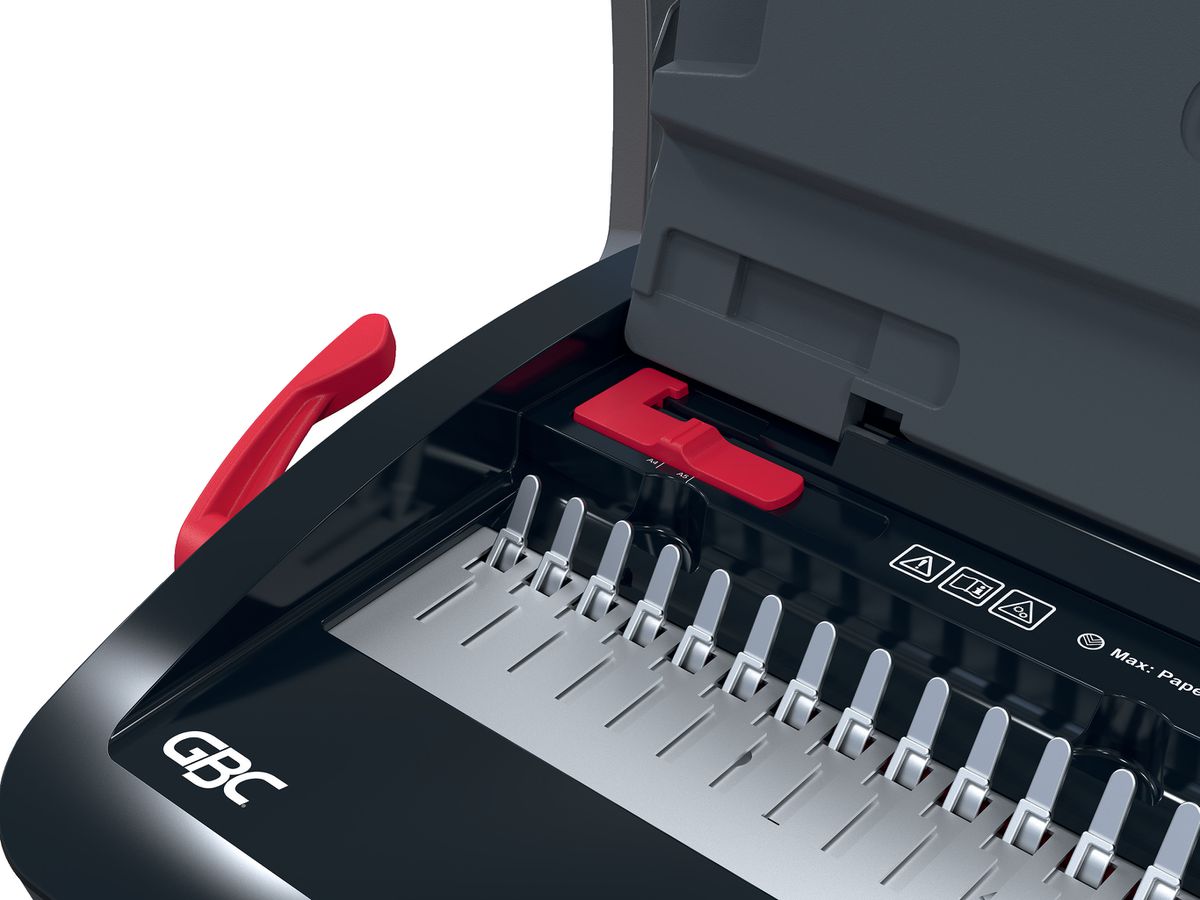 GBC Plastikbindegerät CombBind A4 4410061 CB15, 165 Seiten (5028252644464)