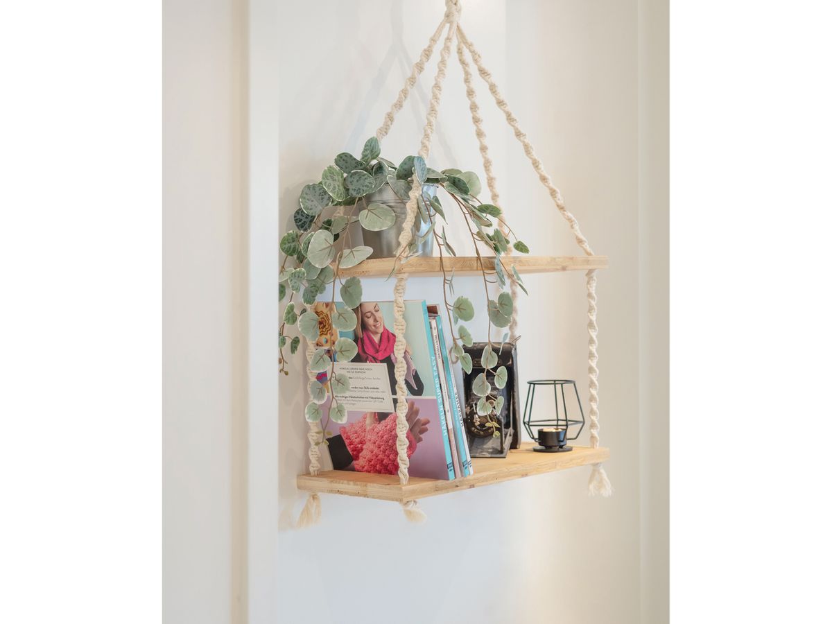 I AM CREATIVE Macrame Rope 6205.1 mustard, 5mm, 330g (7640415811070)