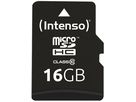 INTENSO Micro SDHC Card 16GB 3413470 Class 10 (4034303016136)