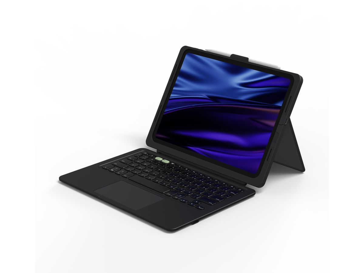 ZAGG Keyboard Pro Keys iPad 10.9 103418361 10th Gen,A16, Black,CH (0840390353122)