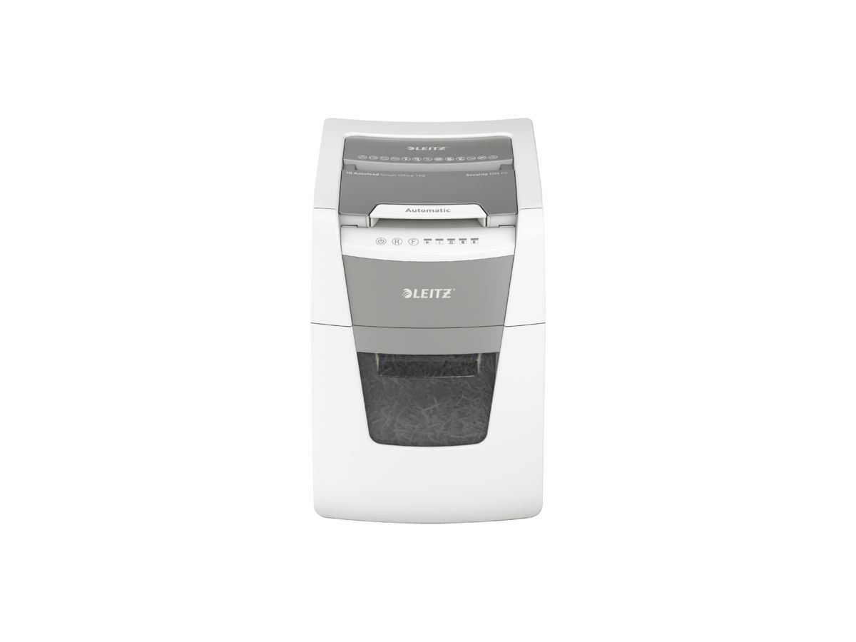LEITZ Aktenvernichter IQ AF 8011-20-00 Small Office 100, P-4, 34lt (4002432126392)
