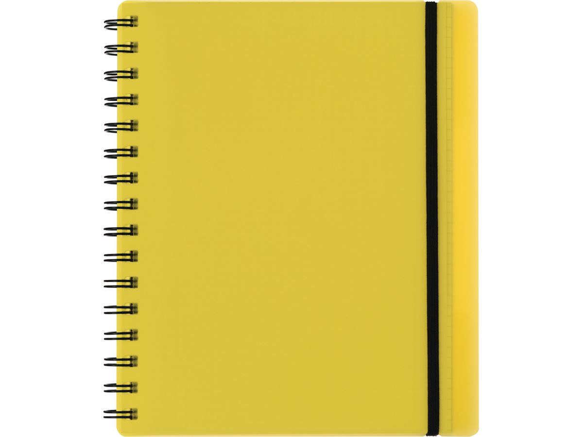 KOLMA Carnet Easy KolmaFlex A5 06.551.11 jaune, quadrillé 5mm 100 flls. (7611967060414)