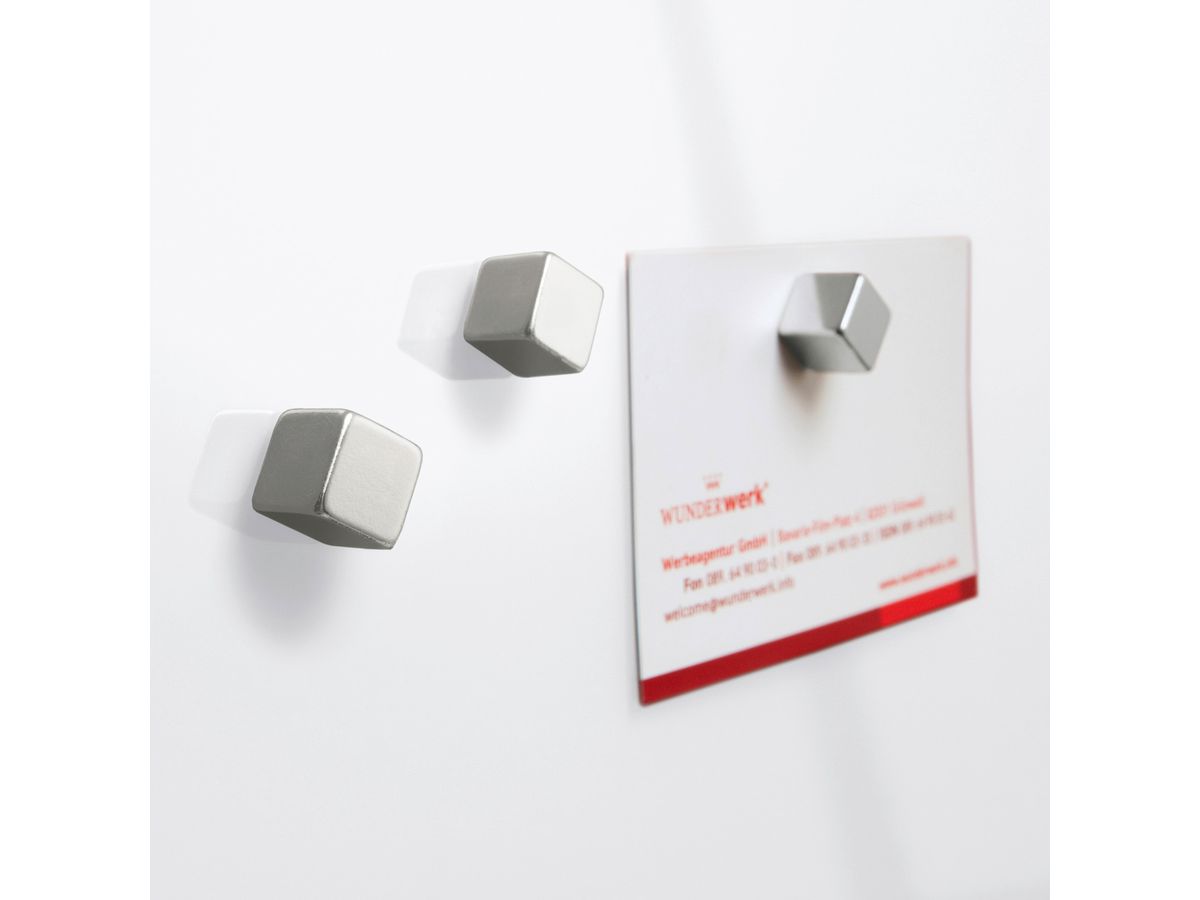 SIGEL Glass Aimantboard GL158 blanc 300x300x15mm (4004360850059)