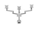 ICY BOX Triple Monitor Stand IB-MS525-T 17-30 inch 1-7kg silver grey (4250078174196)