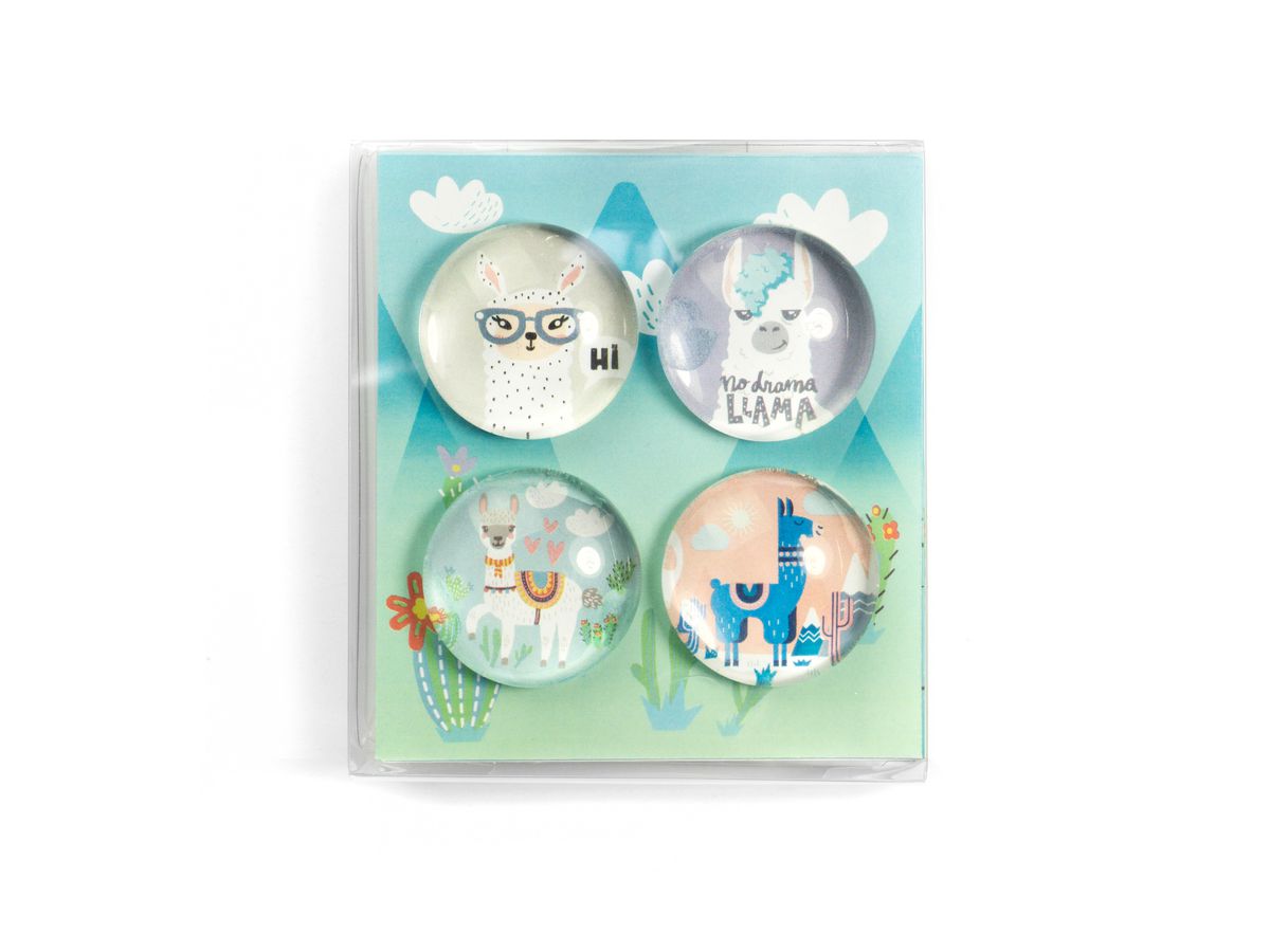 TRENDFORM EYE Magnete LLAMA EY2025 4er Set assortiert (7640169366635)
