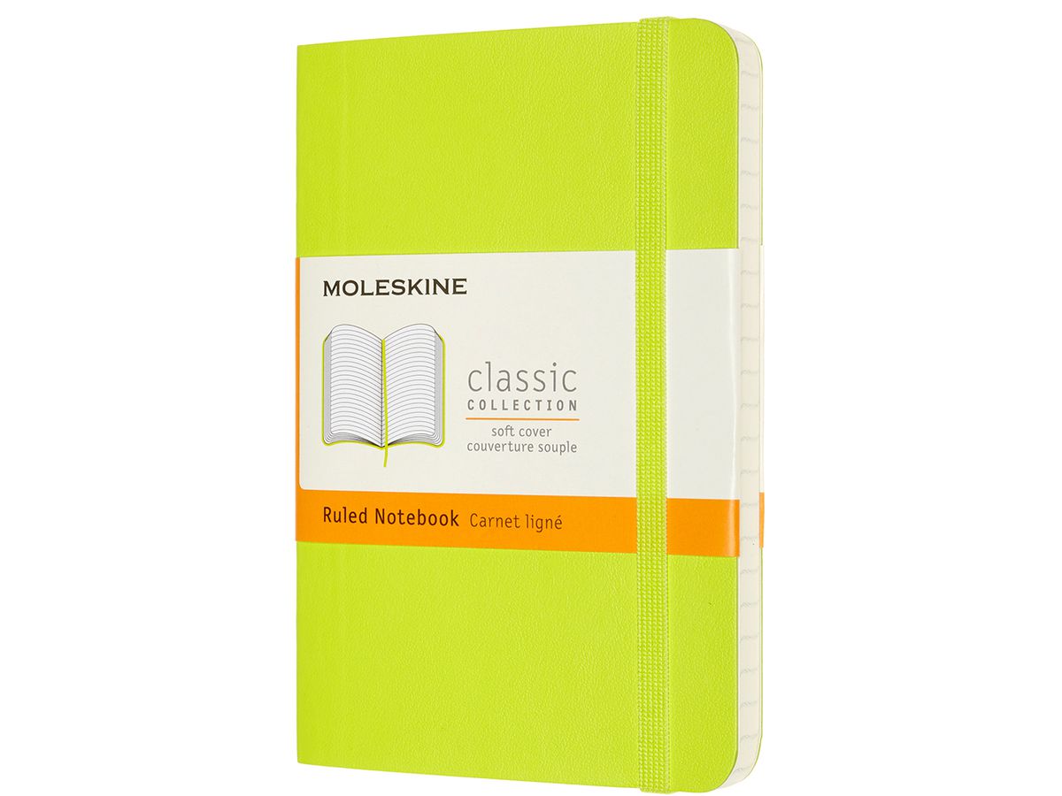 MOLESKINE Carnet SC Pocket/A6 850970 ligné,lime,192 p. (8056420850970)
