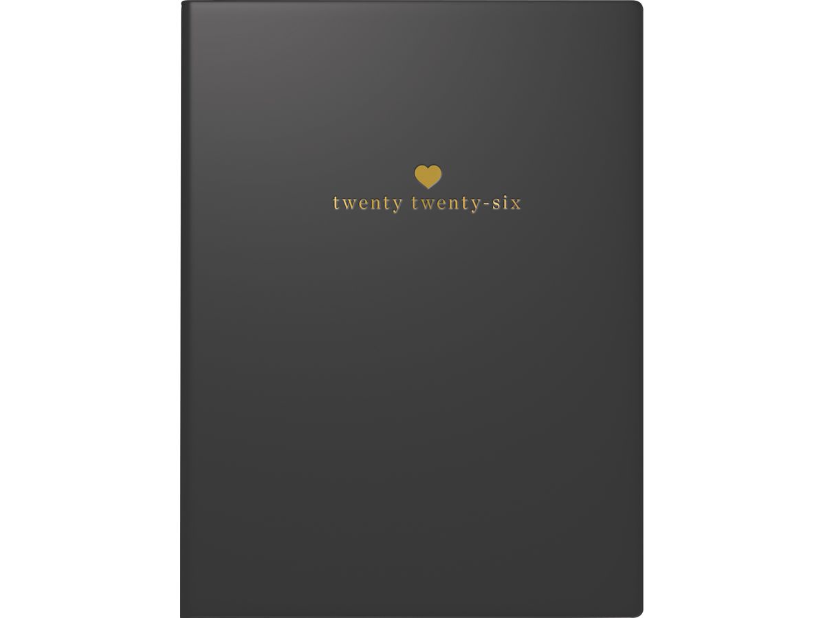 RIDOIDE Agenda poche Design Line 2026 7013607026.26 1S/2P Heart AL 12x16cm (4003273789333)