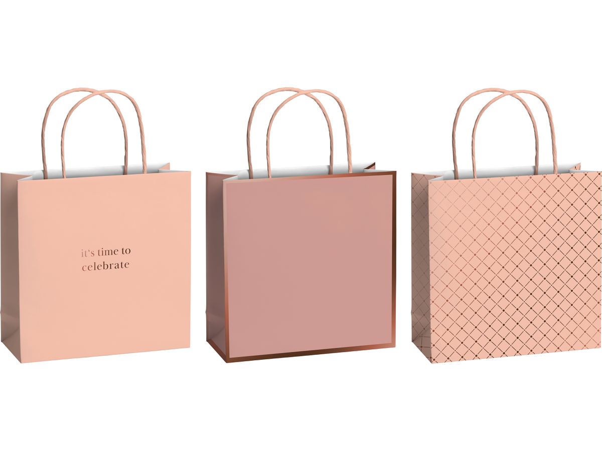 STEWO Sachet cadeau Min 2543513699 rose clair 20x8x20cm (7630050889510)