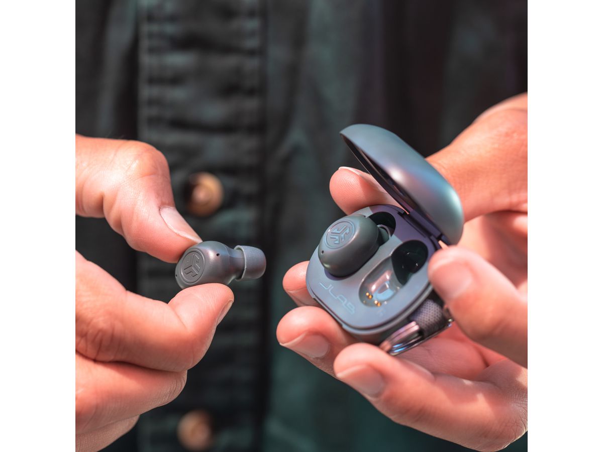 JLAB JBuds Mini True Wireless IEUEBJBMINIRSGE124 Sage Grey (0810119070876)