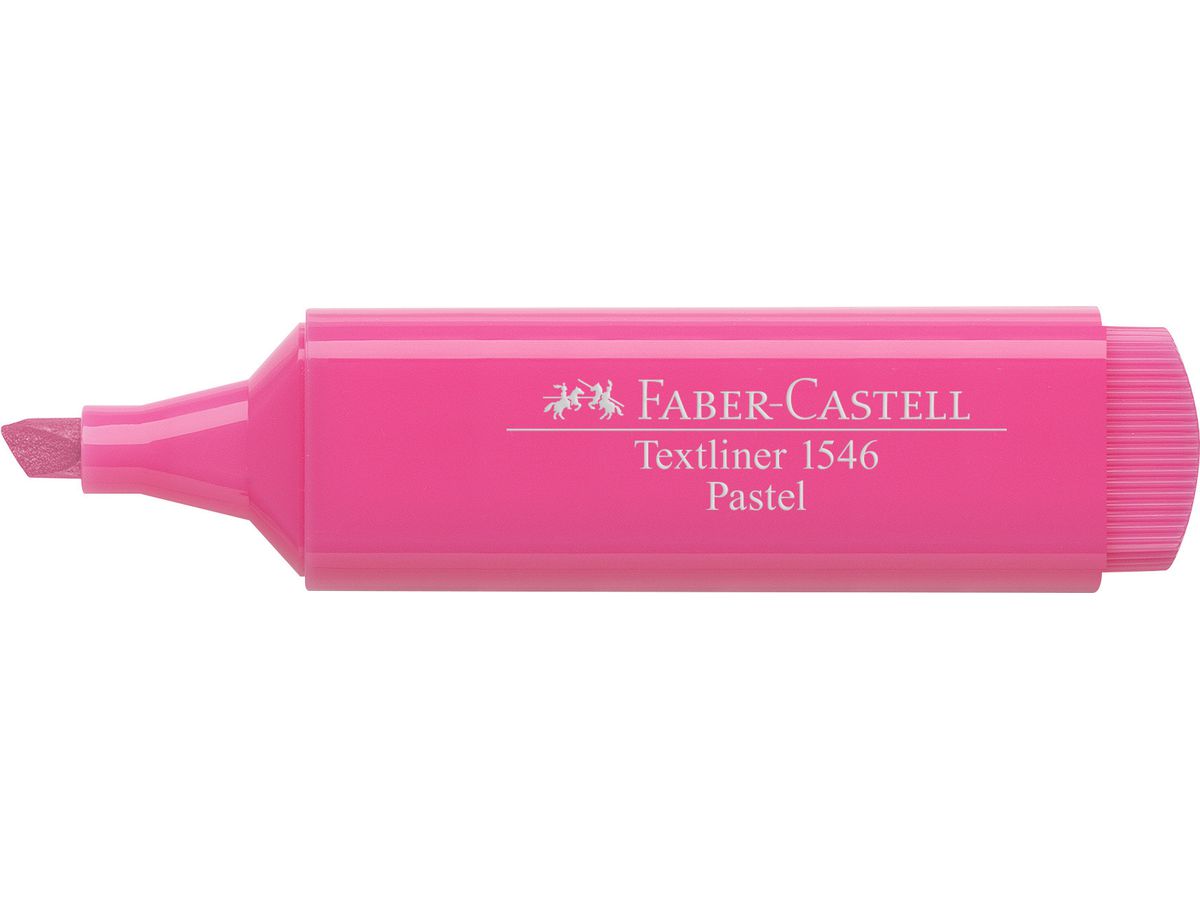 FABER-CASTELL Textliner 1546 154654 pastell, rosé (4005401546542)