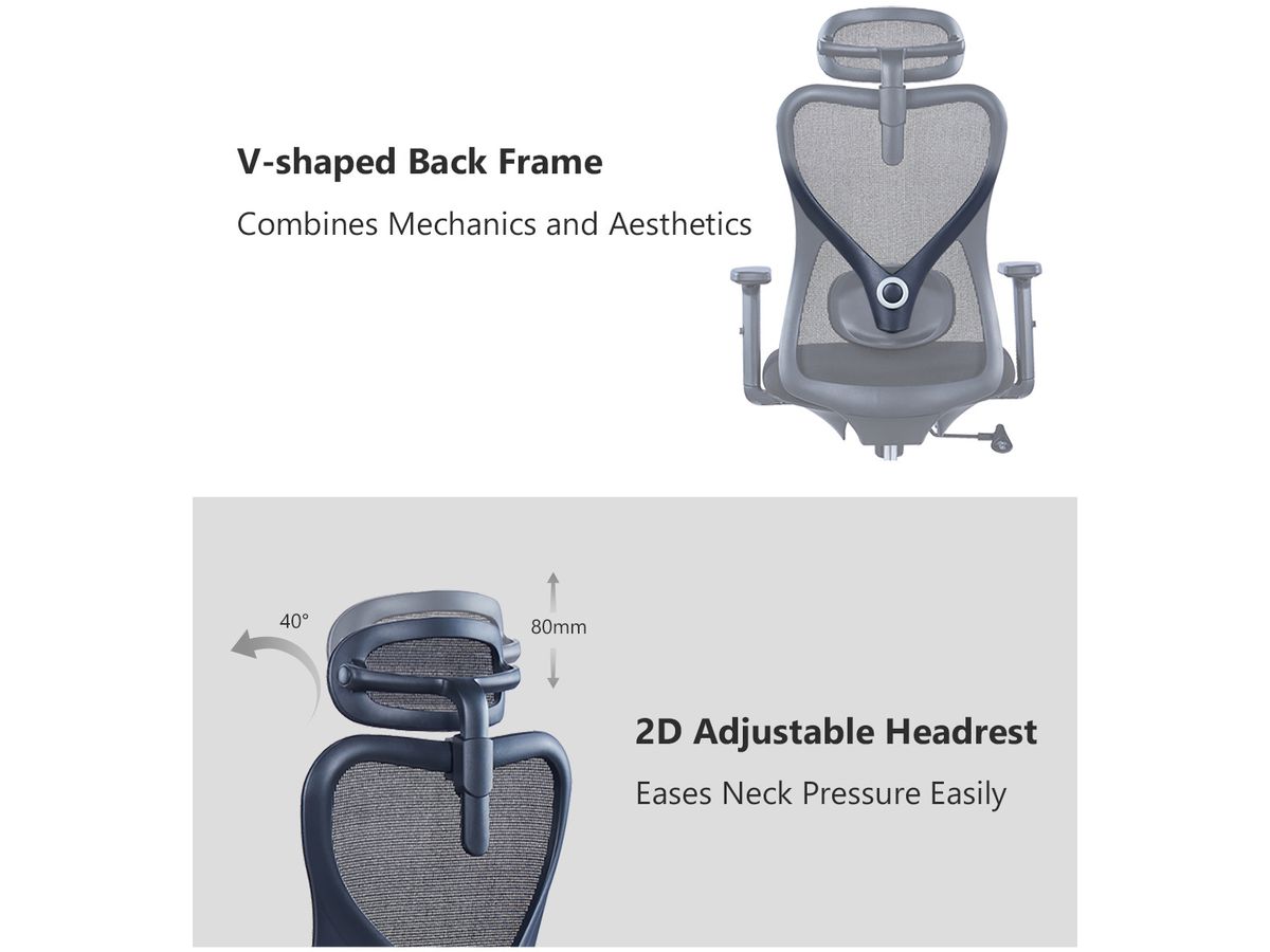 APOLLO Chaise de bureau Vyra CH-539A noir (7613058039996)