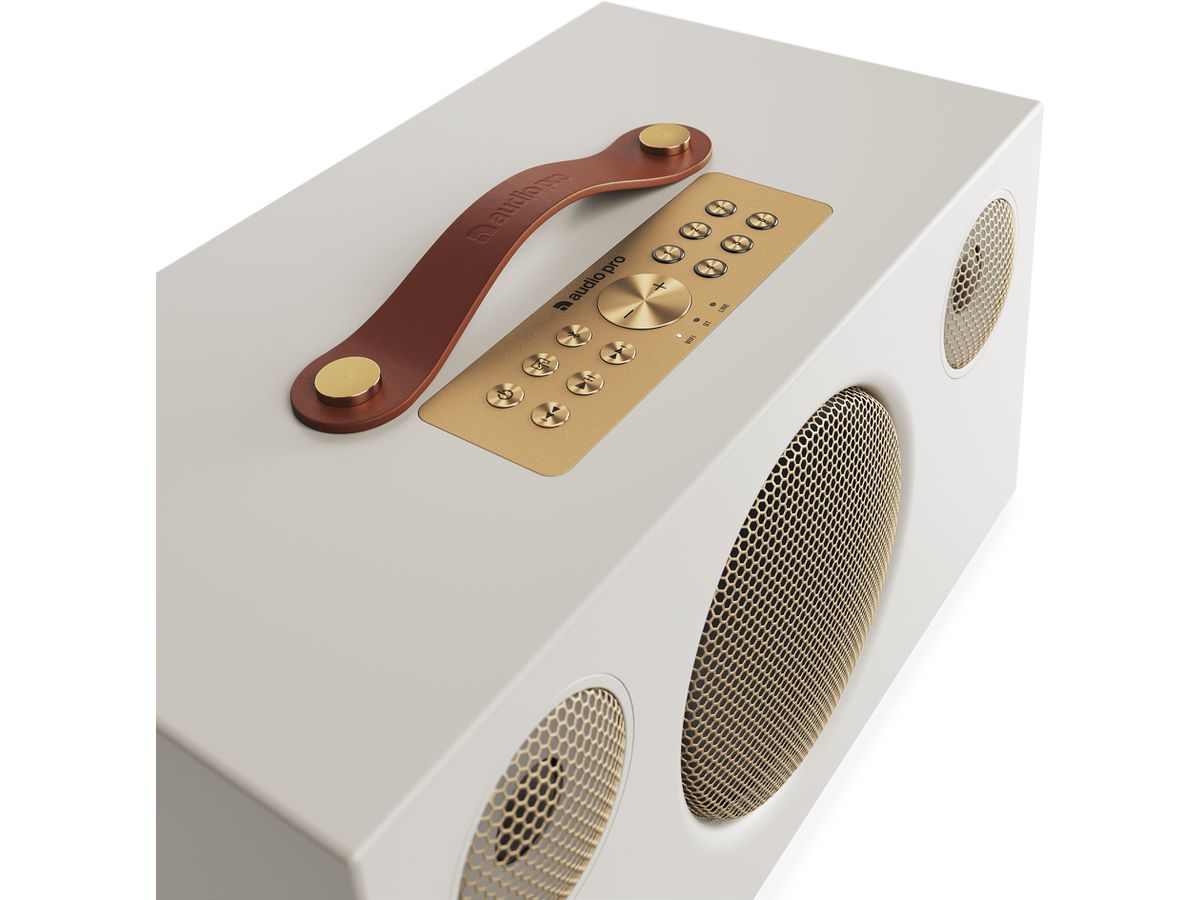 AUDIO PRO C10 MkII W Classic 15309 Multiroom-Speaker, Dune (7330117153096)