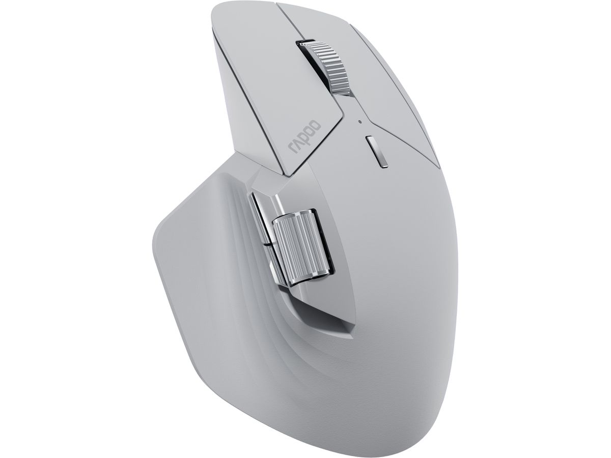 RAPOO MT760M Wireless Mouse Grey 12531 Multi-Mode (6940056125316)