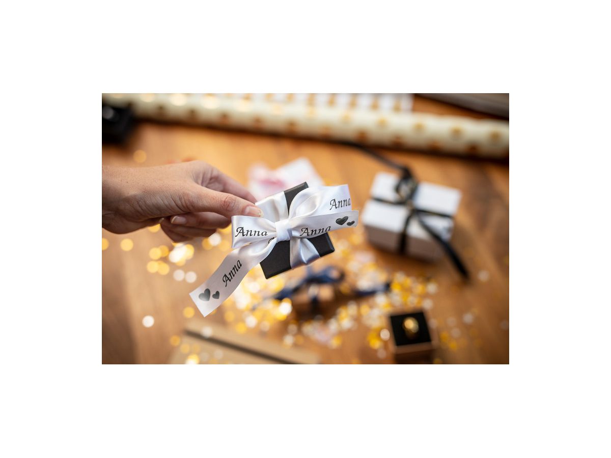 PTOUCH Ruban noir/blanc TZE-R251 Équipements Tze 24mm (4977766801843)