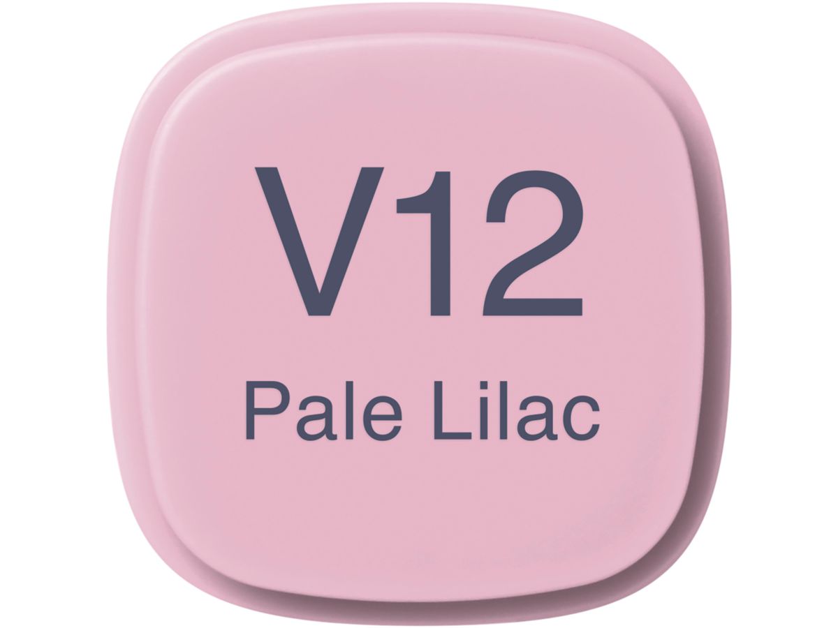 COPIC Marker Classic 20075173 V12 - Pale Lilac (4511338001691)