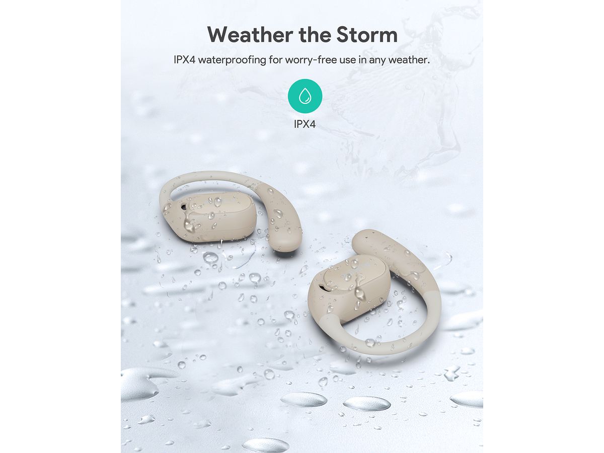 AUKEY Sports Fit Open-Ear TWS EP-S1 WH White (0689323787906)