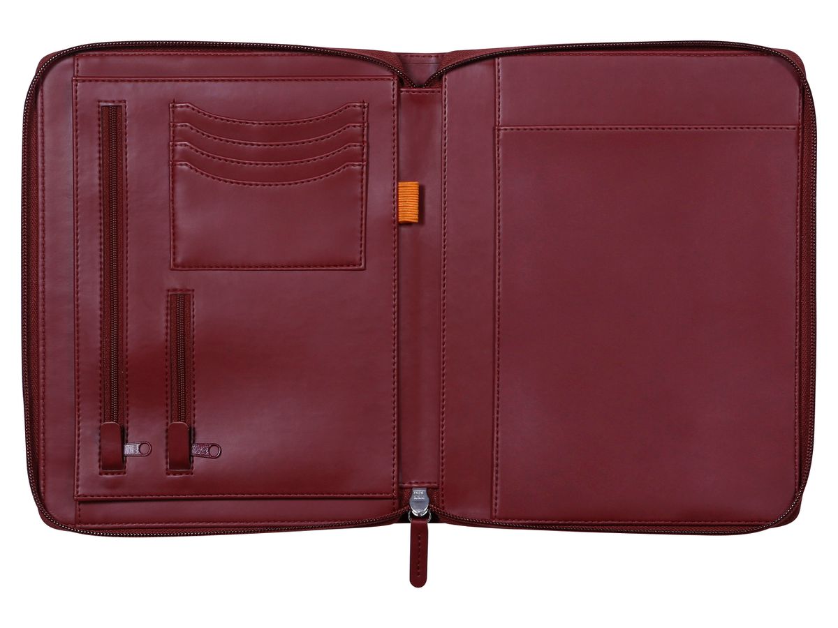 RHODIA Cartella conferenza A5 168107C rosso vino (3037921681077)