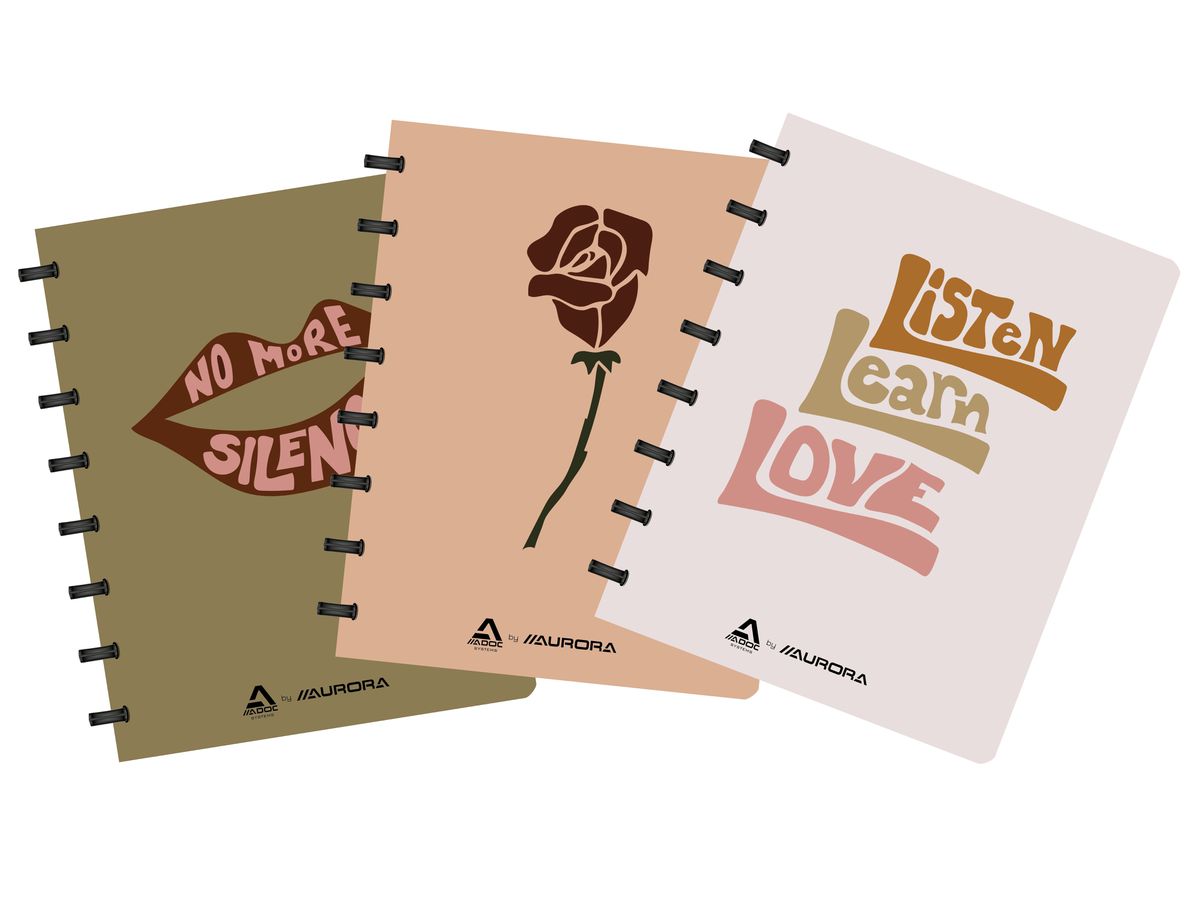 ADOC Cartella ad anelli A5 3055.25 ass., a scacchi 144 pagine (5410733362262)