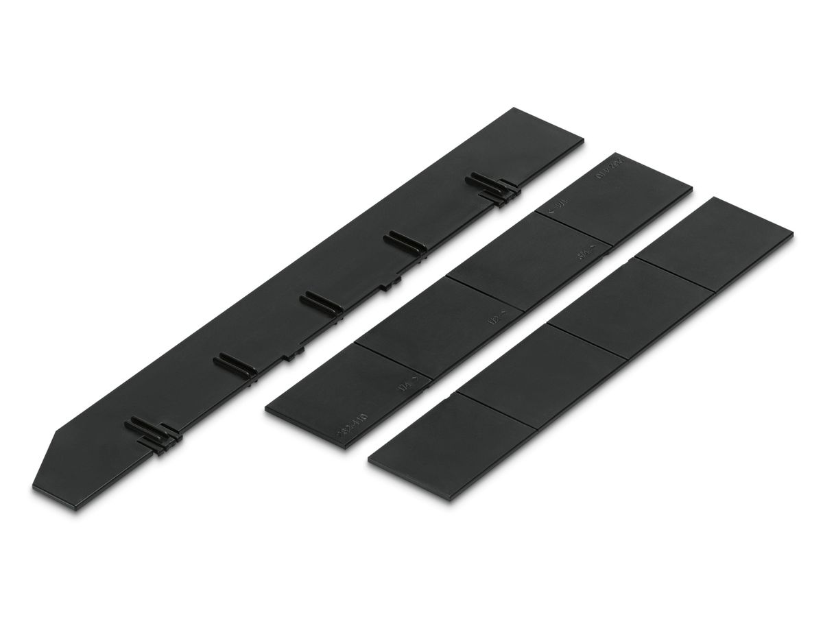 STYRO Division set Styrodoc 268-420.95 nero 3 pezzi (7612176081351)