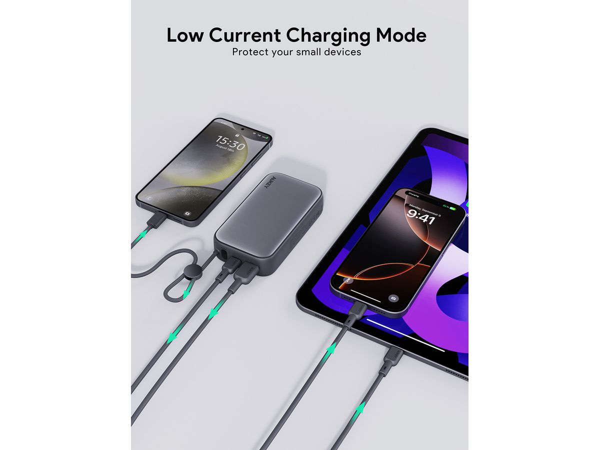 AUKEY Spark Sling 10000mAh PB PB-Y47 30W PD, Bild-in-USB-C Cal.Gr (0689323789955)
